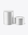 Metallic Tube With Cotton Buds Mockup