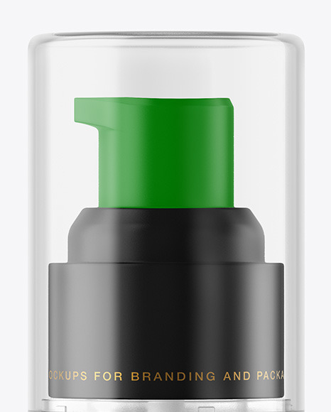 Color Liquid Airless Pump Bottle Mockup Color Liquid Airless Pump Bottle Mockup
