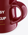 Glossy Mug Mockup