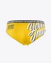 Woman’s Panties Mockup