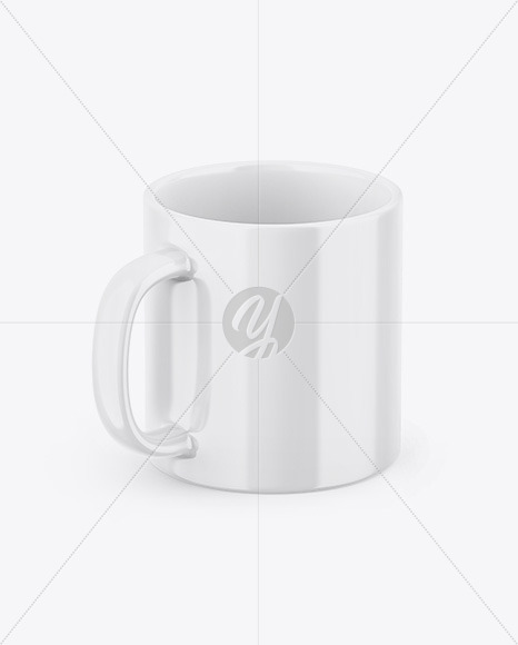 Glossy Mug Mockup