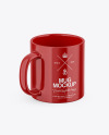 Glossy Mug Mockup