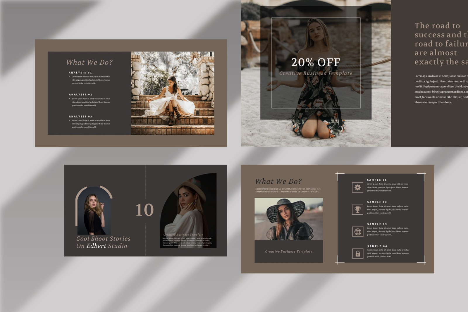 Edbert - A Business Keynote Presentation Template