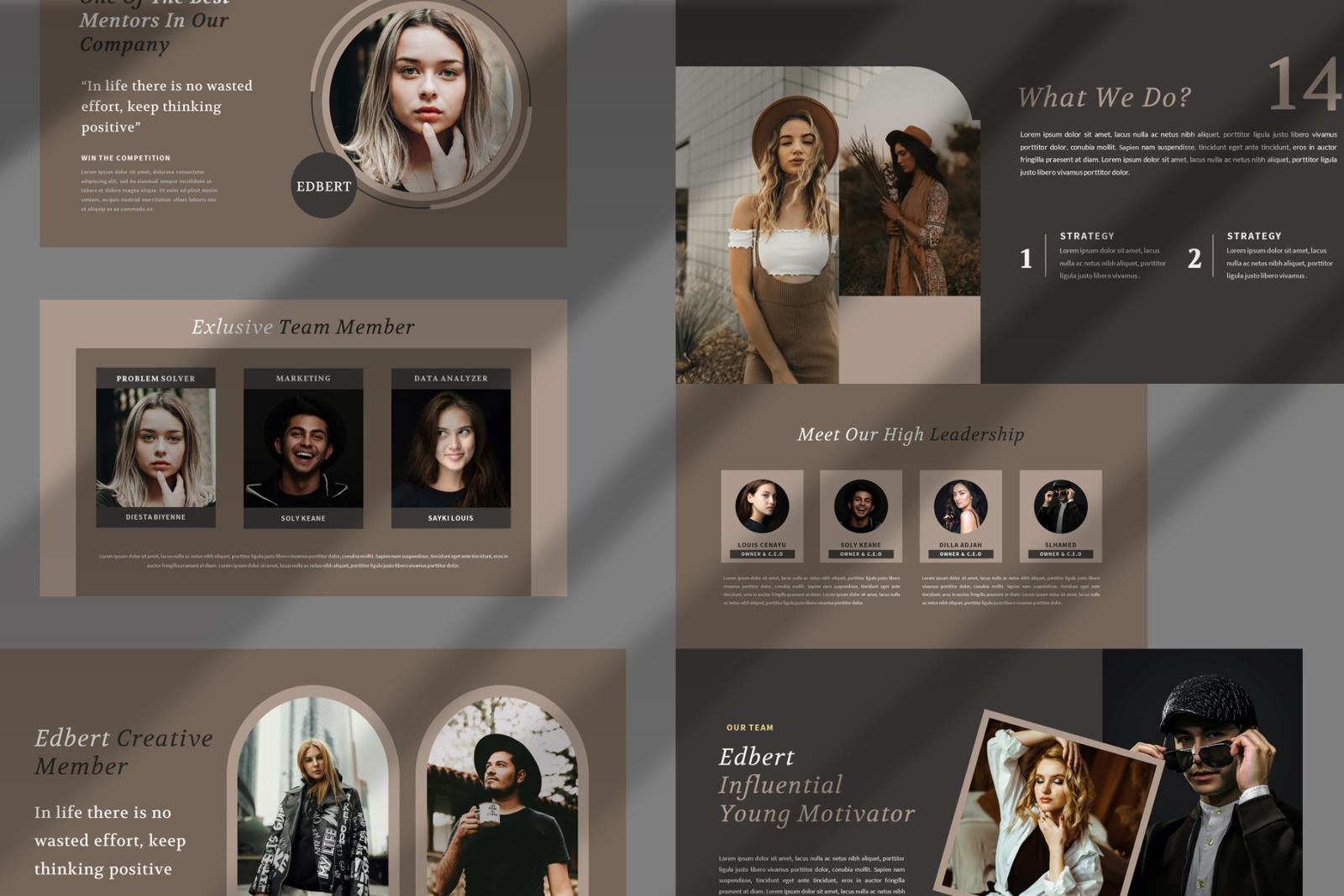 Edbert - A Business Keynote Presentation Template Edbert - A Business Keynote Presentation Template