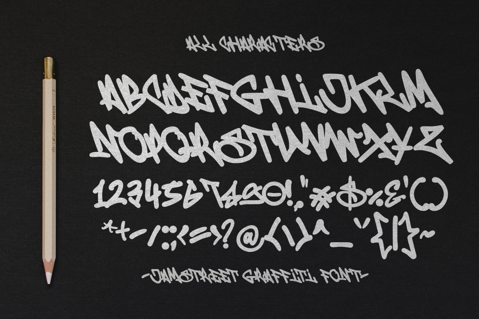 Jamstreet Graffiti Font