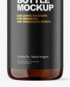 Amber Plastic Bottle Mockup Amber Plastic Bottle Mockup