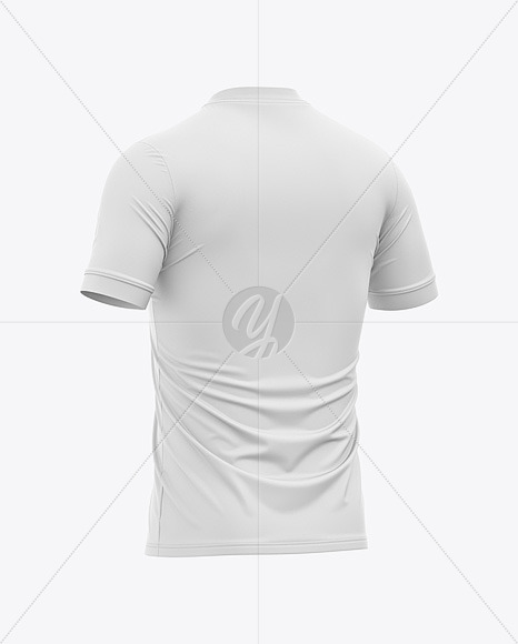 V-Neck Soccer Jersey Mockup