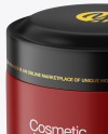 Matte Cosmetic Jar Mockup