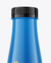 Matte Plastic Bottle Mockup
