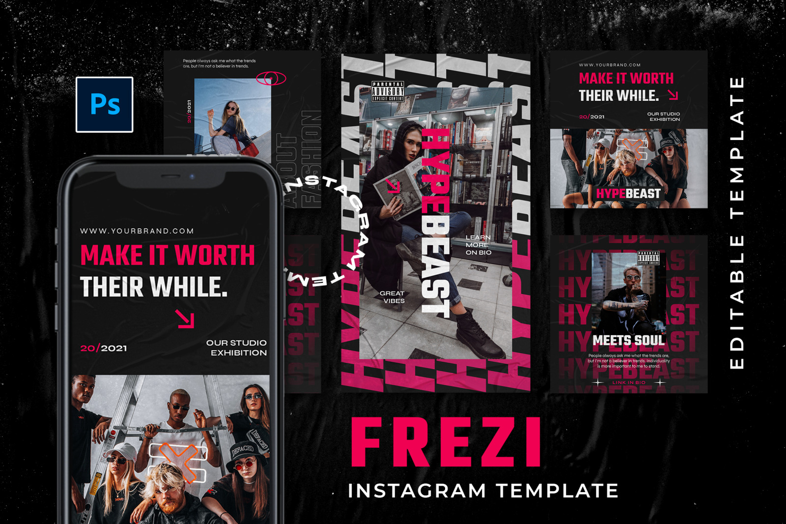 Frezi Instagram Template Frezi Instagram Template