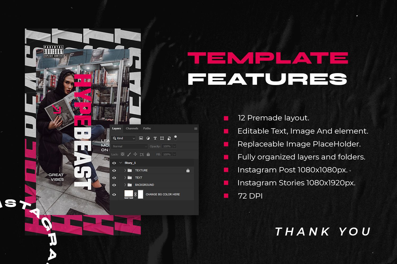 Frezi Instagram Template