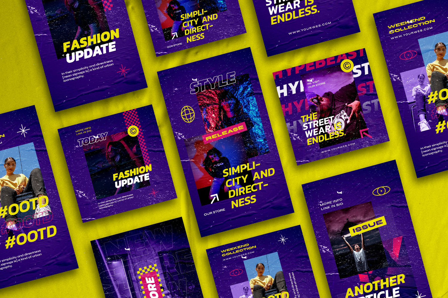Nightcy Instagram Template Nightcy Instagram Template