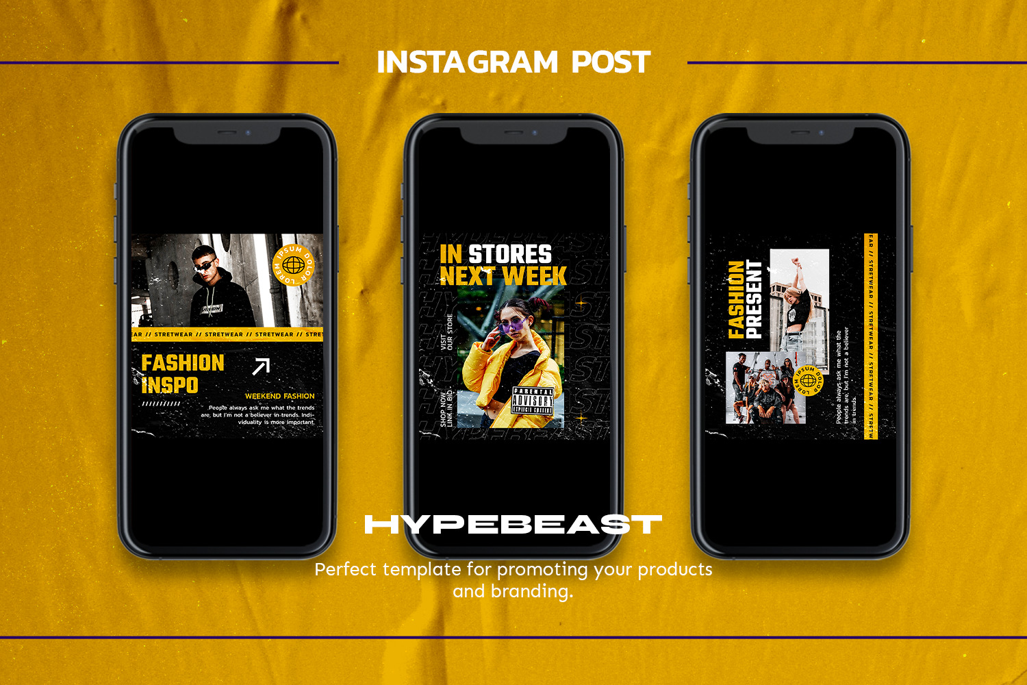 Rerec Instagram Template