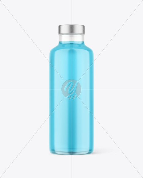 Clear Glass Medical Ampoule Mockup