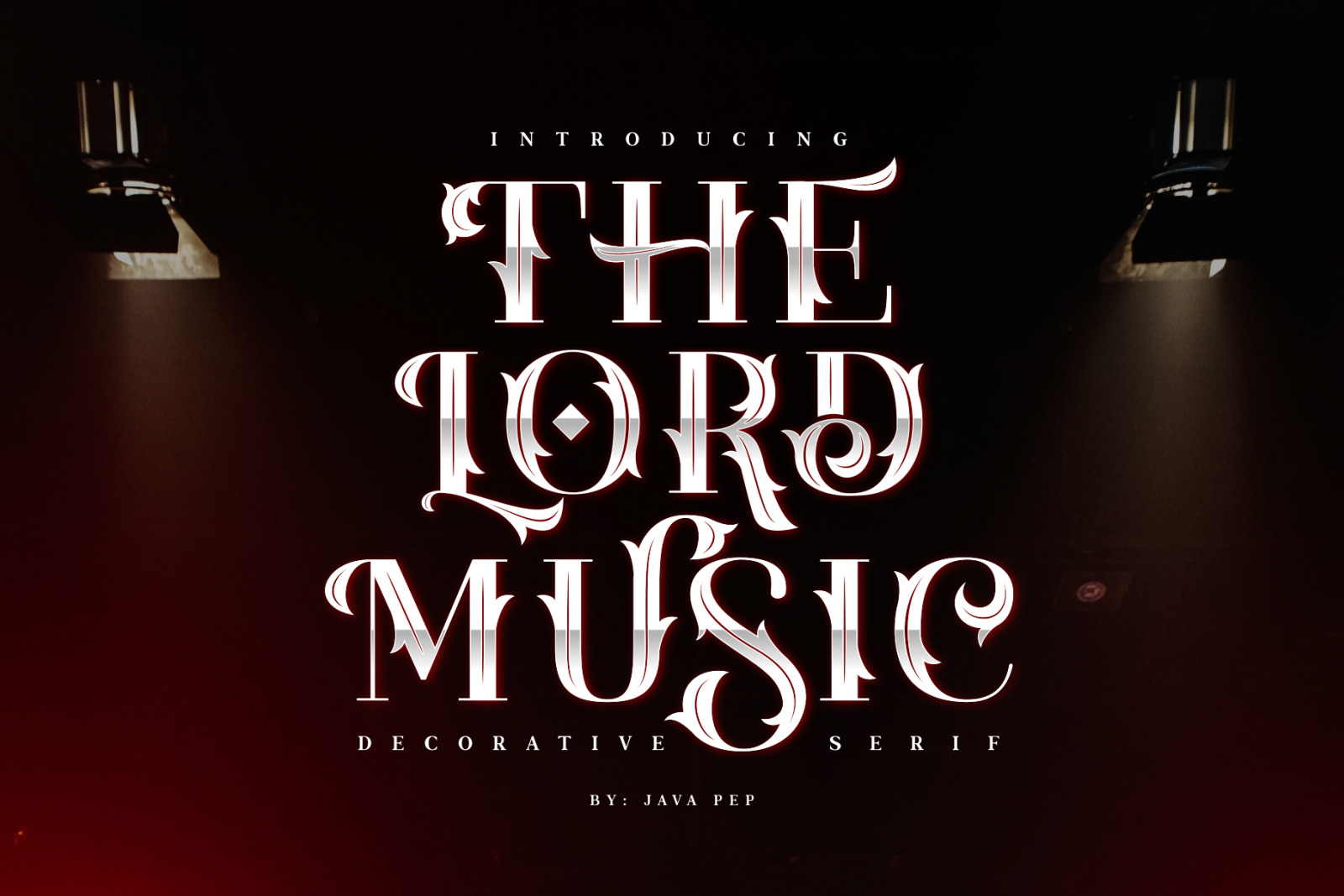 The Lord Music-Decorative Font