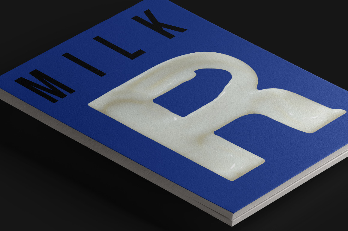 Milk Skimmed Font Milk Skimmed Font