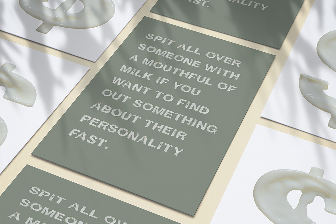 Milk Skimmed Font Milk Skimmed Font