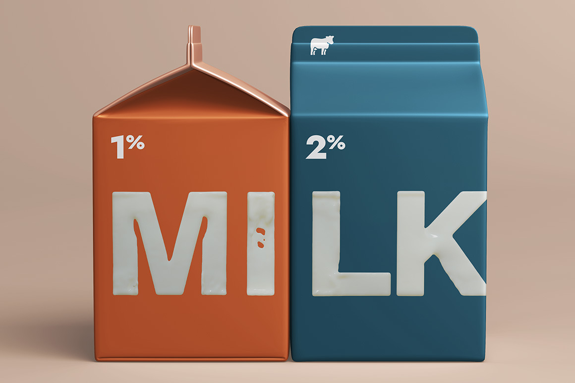 Milk Skimmed Font