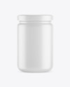 Matte Sauce Jar Mockup