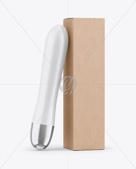 Kraft Box w/ Vibrator Mockup