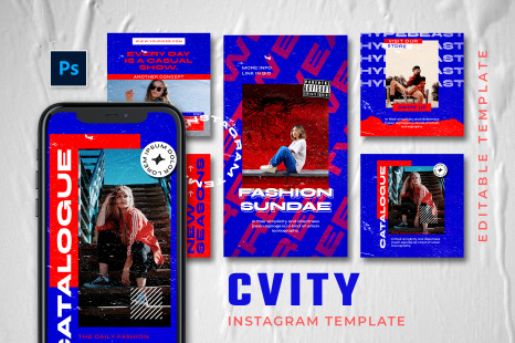 Cvity Instagram Template - Instagram posts