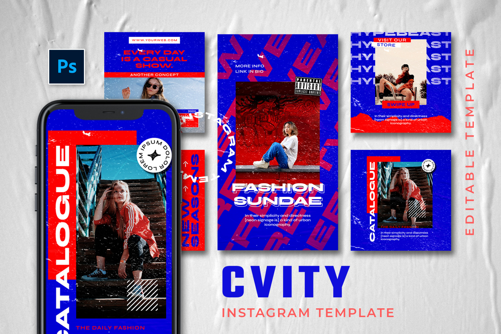 Cvity Instagram Template