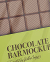 Two Chocolate Bars Mockup