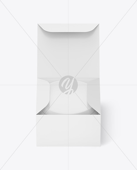 Cosmetic Jar in a Box Mockup