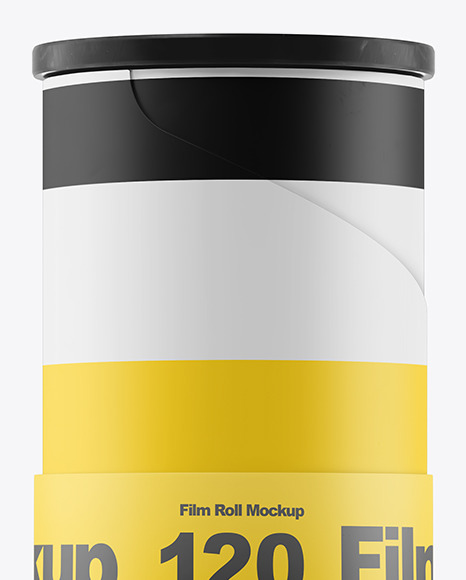 120 Film Roll Mockup