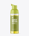Color Liquid Cosmetic Bottle with Pump Mockup Color Liquid Cosmetic Bottle with Pump Mockup