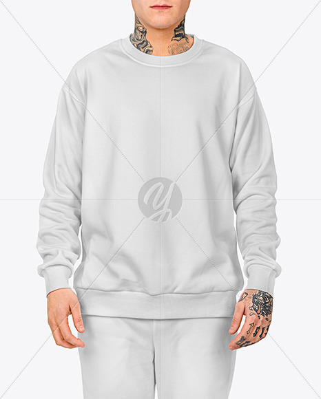 Men's Suit Mockup - Front View