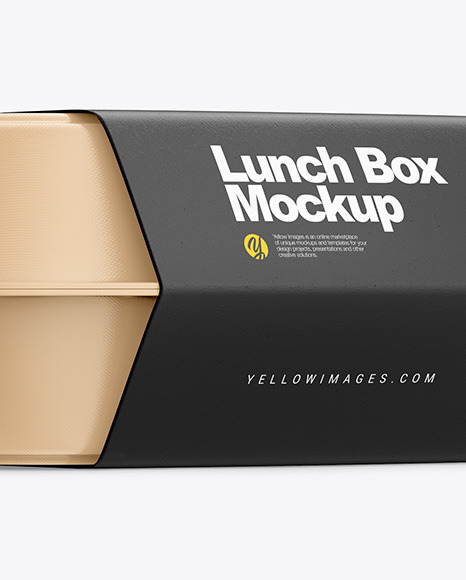 Lunch Box Mockup