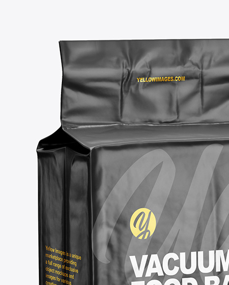 Matte Coffee Bag Package Mockup