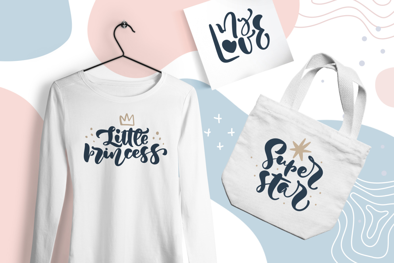 Hello Baby animals & calligraphy Hello Baby animals & calligraphy