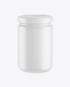 Matte Sauce Jar Mockup