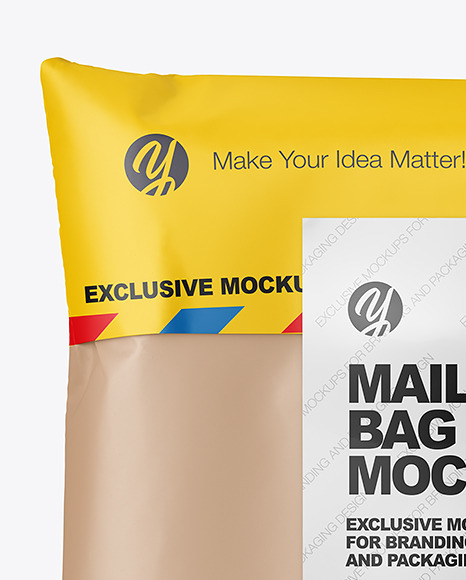 Matte Mailing Bag Mockup