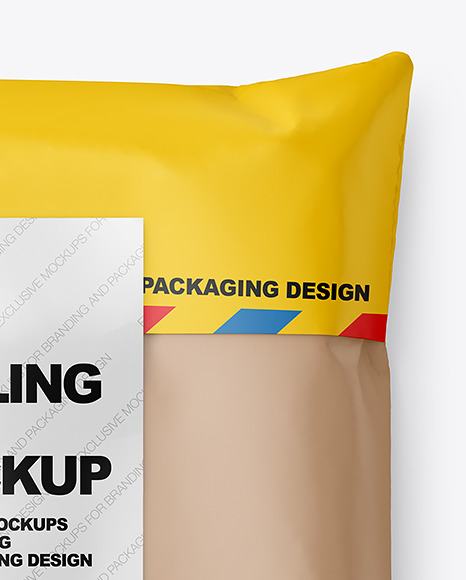 Matte Mailing Bag Mockup