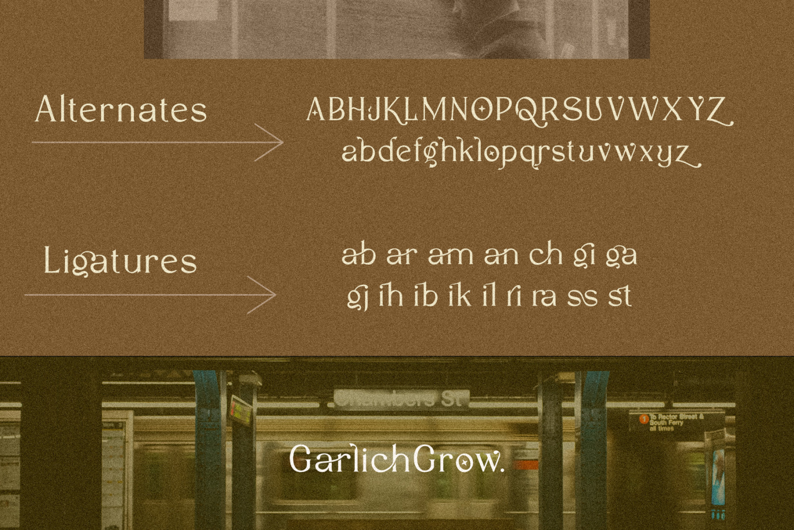 Garlich Grow - Trendy Modern Serif Garlich Grow - Trendy Modern Serif