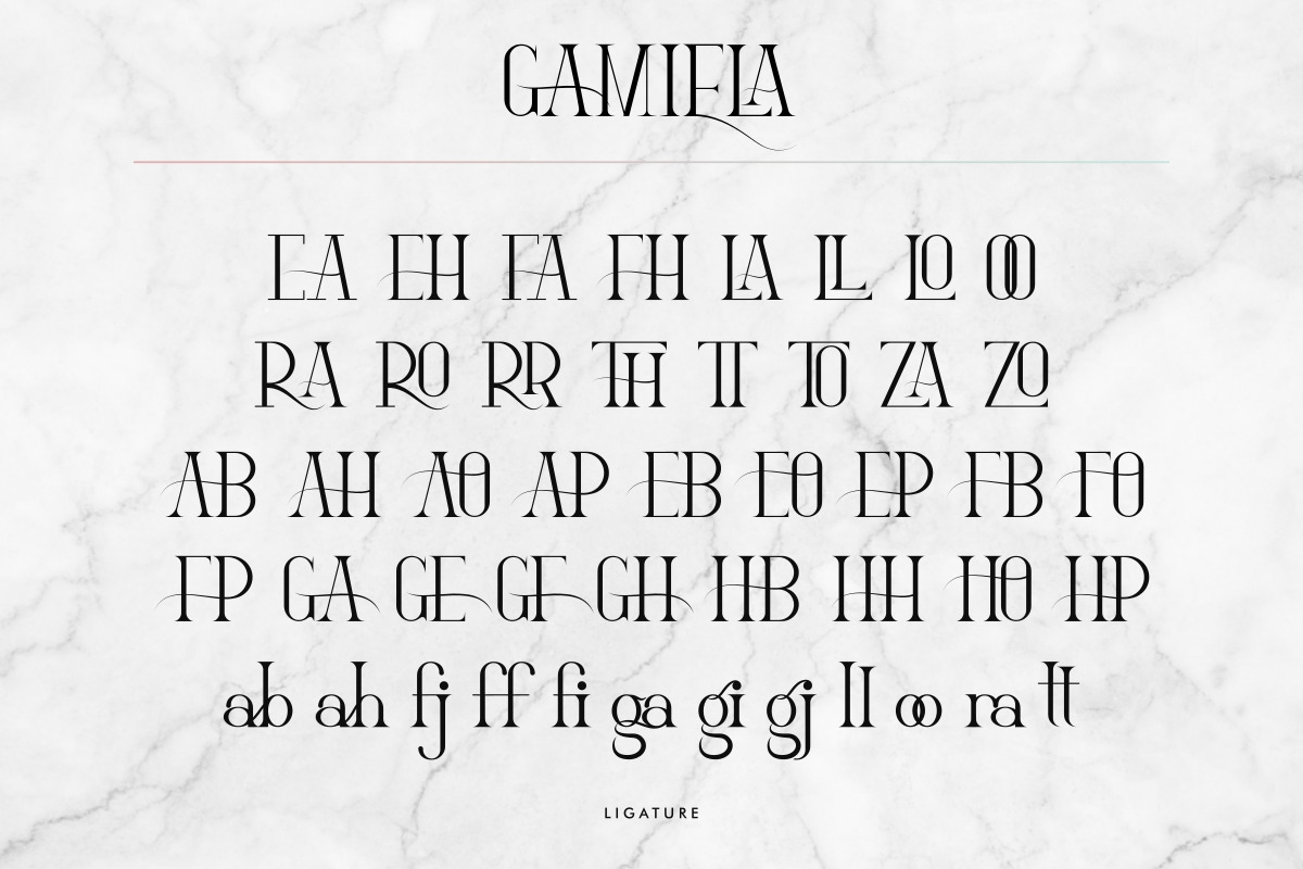 Gamiela Display Serif Font