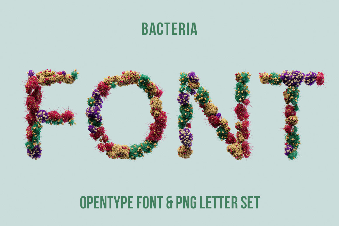 Bacteria Font