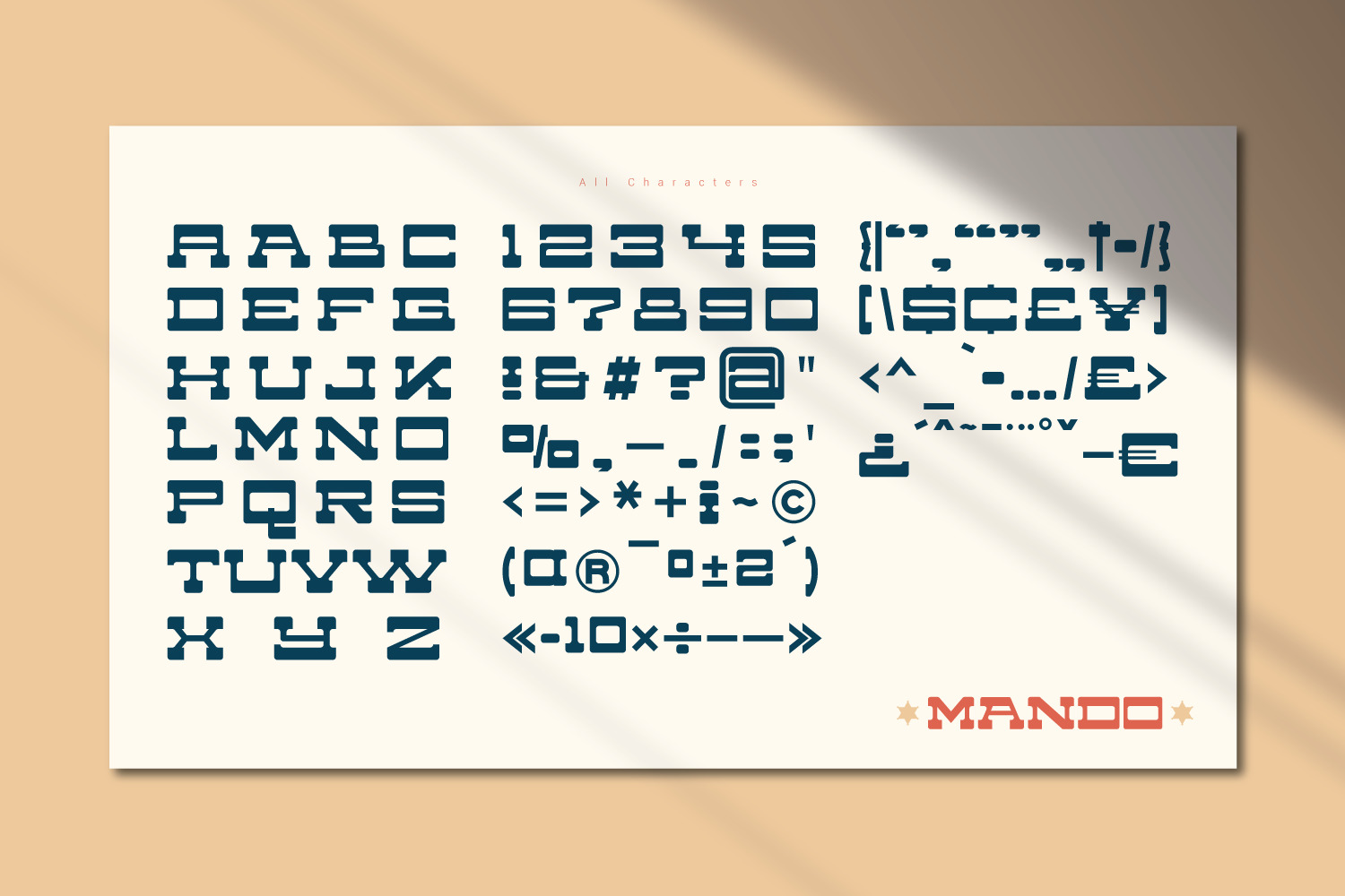 Mando Font