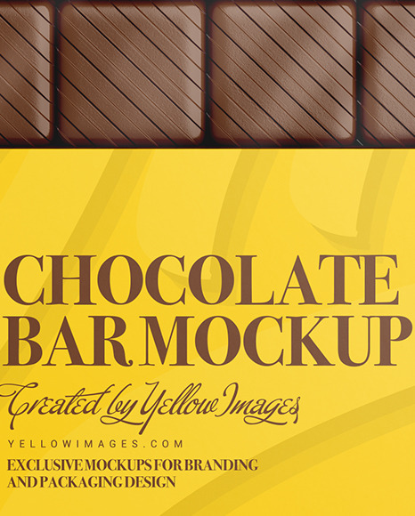 Chocolate Bar Mockup