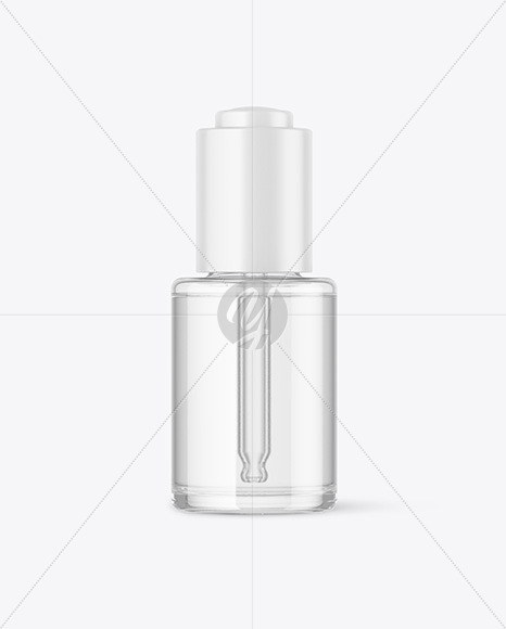 Glass Dropper Bottle Mockup