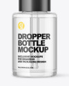 Glass Dropper Bottle Mockup