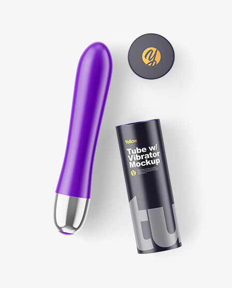 Matte Tube w/ Vibrator Mockup