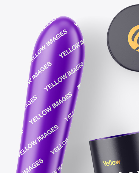Matte Tube w/ Vibrator Mockup