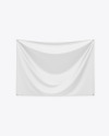 Textile Fabric Banner Mockup