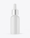 Glossy Dropper Bottle Mockup