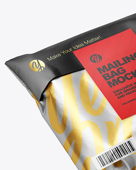 Matte Mailing Bag Mockup