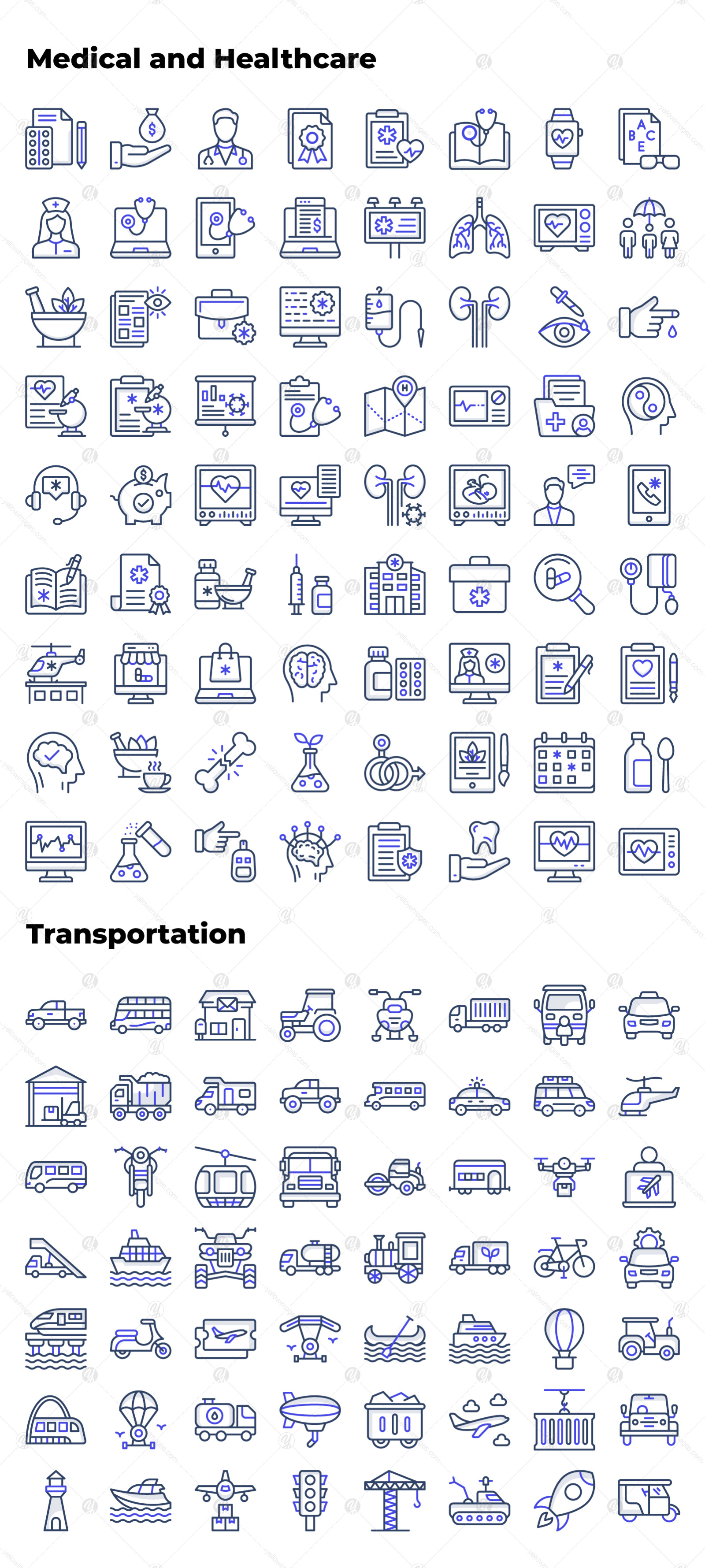750+ Colored Line Icon 750+ Colored Line Icon